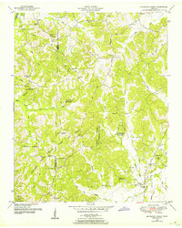 Seventeen Creek 1950 topographic map thumbnail