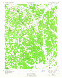Seventeen Creek 1950 topographic map thumbnail
