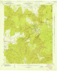 Sewanee 1946 topographic map thumbnail
