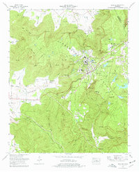 Sewanee 1974 topographic map thumbnail