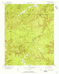 Sharp Place 1955 topographic map preview