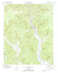 Sinking Cove 1947 topographic map thumbnail