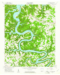 Sligo Bridge 1960 topographic map thumbnail