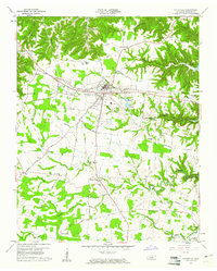 Smithville 1960 topographic map thumbnail