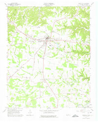 Smithville 1960 topographic map thumbnail