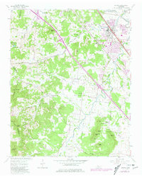 Smyrna 1957 topographic map thumbnail