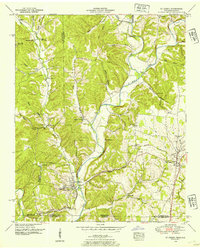 St. Joseph 1950 topographic map thumbnail