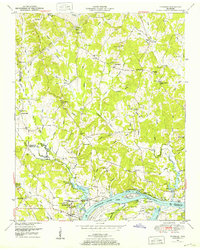 Thurman 1949 topographic map thumbnail