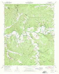 Topsy 1951 topographic map thumbnail