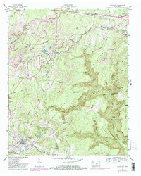 Tracy City 1947 topographic map thumbnail
