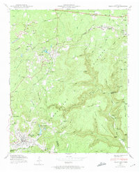 Tracy City 1947 topographic map thumbnail