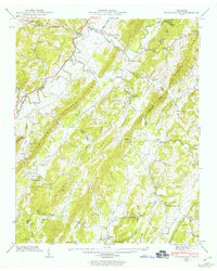 Tranquillity 1941 topographic map thumbnail