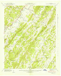 Tranquillity 1942 topographic map preview