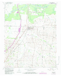 Trimble 1965 topographic map thumbnail