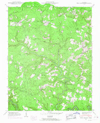 Twin Bridges 1943 topographic map thumbnail