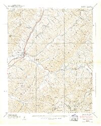 Unicoi 1939 topographic map thumbnail