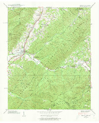 Unicoi 1939 topographic map thumbnail
