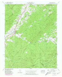 Unicoi 1939 topographic map thumbnail