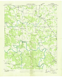 Unionville 1936 topographic map thumbnail