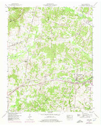 Vale 1950 topographic map preview