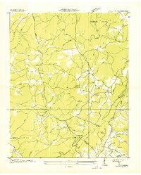 Vandever 1935 topographic map thumbnail