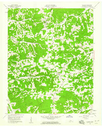 Vanleer 1958 topographic map preview
