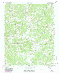 Vanleer 1958 topographic map thumbnail