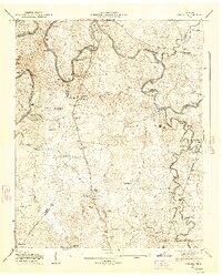 Verona 1947 topographic map thumbnail