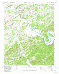 Vonore 1941 topographic map thumbnail