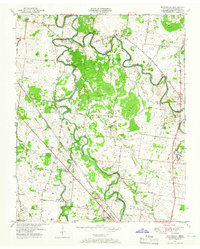 Walterhill 1950 topographic map thumbnail