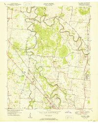 Walterhill 1950 topographic map thumbnail