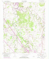 Walterhill 1950 topographic map thumbnail