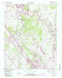 Walterhill 1950 topographic map thumbnail