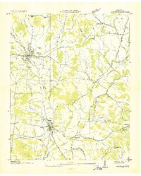 Wartrace 1936 topographic map thumbnail