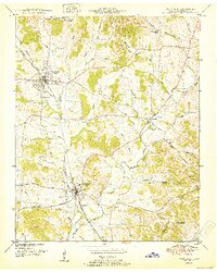 Wartrace 1951 topographic map thumbnail