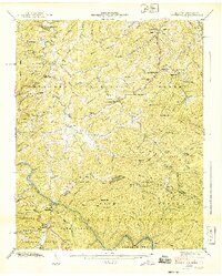Waterville 1940 topographic map thumbnail