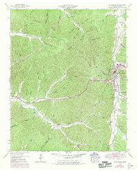 Waynesboro 1951 topographic map thumbnail