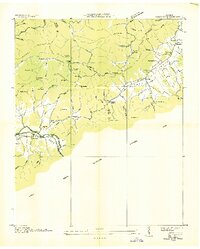 Wear Cove 1936 topographic map thumbnail