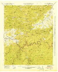 Wear Cove 1942 topographic map thumbnail