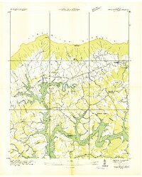 Well Spring 1935 topographic map thumbnail