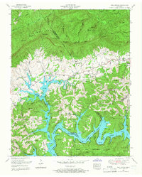 Well Spring 1952 topographic map preview