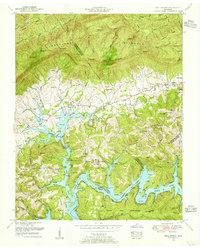 Well Spring 1952 topographic map thumbnail