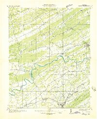 Rogersville 1935 topographic map thumbnail