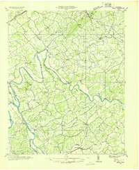 Small 1935 topographic map preview