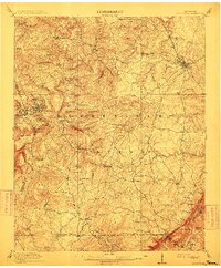 Crossville 1912 topographic map thumbnail
