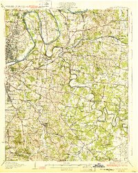 Hermitage 1932 topographic map thumbnail