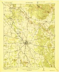 Murfreesboro 1916 topographic map thumbnail