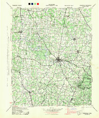 Shelbyville 1944 topographic map thumbnail