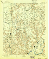 Sewanee 1895 topographic map thumbnail
