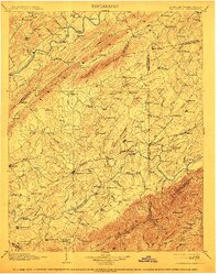 Greeneville 1904 topographic map thumbnail